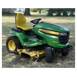 John Deere Multi Terrain Mower, Model X540, Includes Enclosed Soft Sided Top And Umbrella, 626 Hours