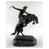 Frederick Remington Bronze Statue, Reproduction, 