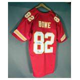 NFL Football Kansas City Chiefs Dwayne Bowe Autographed Jersey, Certificate of Authenticity Included