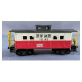  Western Maryland Line Ho Scale Train Cars Including Engine, Cab, Box, And Hoppers, Total Qty 8, Var