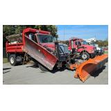 2007 International 7400 SFA 4x2 Diesel Plow/Spreader Truck, 6 Cylinders, 9.3L FI Turbo Diesel 570 CI