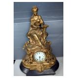 Seth Thomas Sons & Co Figural Shelf Clock, 24" x 17" x 10"