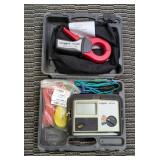 Meggar Ground Tester / Ohm Tester, Model DET3TD, In Hard Case, Including Meggar IClamp With Instruct