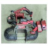 Milwaukee Fuel Brushless Cordless M18 Deep Cut Band Saw, Model 2729-20, Milwaukee 18V Cordless Bands