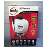 RoundUp Multi-Purpose 4 Gal Backpack Sprayer, In Original Box 