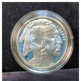 2001 United States Mint Smithsonian American Buffalo Commemorative Silver Dollar Proof Coin Includin