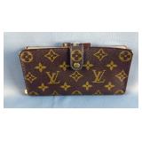 Louis Vuitton Monogram Continental French Purse Wallet, 5HB-SWIP 2.5