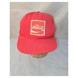 RED COKE TRUCKER HAT