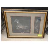 Duck print signed and numbered by Sharon Wald