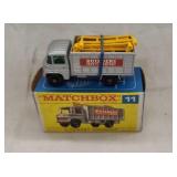 Matchbox scaffolding truck in original box with