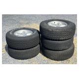 5 Goodyear Wrangler Tires & Rims