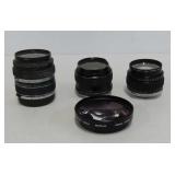 3 Camera Lenses