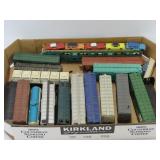 HO Train Cars Tray Lot