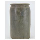 S Bell & Son 1 Gal. Strasburg Stoneware Crock