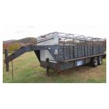 Gooseneck Stock Trailer