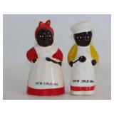 Black Americana Salt & Pepper