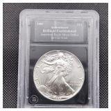 1987 American Eagle Silver Dollar BU