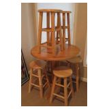 High Top Table w/6 Stools