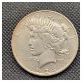 Peace Silver Dollar 1928S