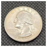 Washington Silver Quarter 1939S MS65