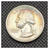 Washington Silver Quarter 1936D AU50