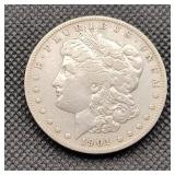 Morgan 1901-S Silver Dollar VF