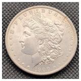 Morgan1900-O  Silver Dollar MS60