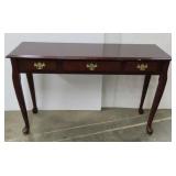 Cherry Finish Sofa Table