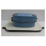 Porcelain Enamel Roaster & Drain Board