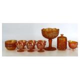 Marigold Carnival Glass