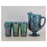 Carnival Glass Water Set