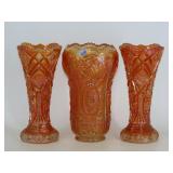 Carnival Glass Vases