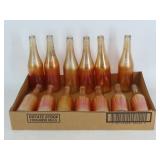 Carnival Glass Soda Bottles