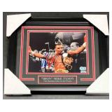 Autographed Mike Tyson Framed Photo