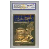 23K Gold Mickey Mantle Yankees Card