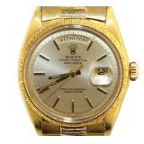 Rolex 18k Gold 1807 President Day-Date 36 Watch