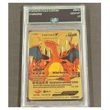 Pokï¿½mon Gold Custom Charizard Card