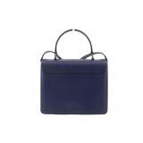 Ferragamo Blue Leather 2 Way Shoulder Bag