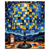 Damier Lamp Starry Night LTD EDT Van Gogh Limited