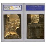 23K Gold Michael Jordan Fleer Card