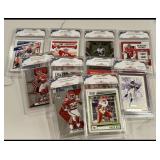 Graded Football PGC Card Lot