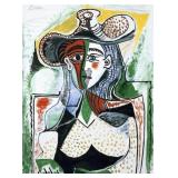 PICASSO Woman With a Large Hat Limited Edition