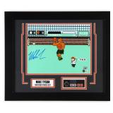 Autographed Mike Tyson Punch Out Framed Print