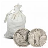 No Date Standing Liberty Silver Quarters