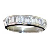 Platinum 1.00 ct Natural VS Diamond Ring