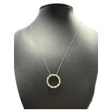 Brilliant 1.00 ct Diamond Circle of Life Necklace