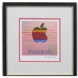 Macintosh Print Plate Signed by Andy Warhol