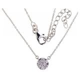 Antique Style 1/2 ct VS Lab Diamond Necklace