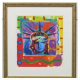 American Framed Giclee by Peter Max