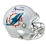 Autographed Tyreek Hill Dolphins Helmet